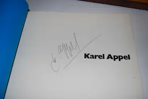Karel Appel - gesigneerde hardcover kopen? Bied vanaf 225!
