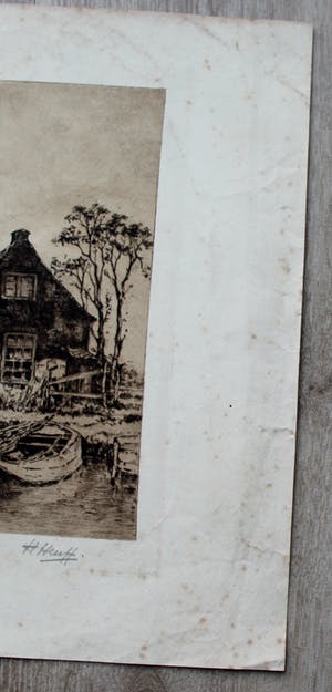 Herman Heuff - Ets - 1913 kopen? Bied vanaf 45!