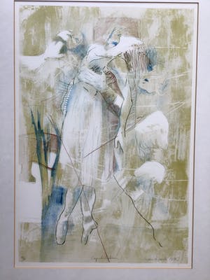 Hans Vanhorck - 2 zeefdrukken, Rencontre en Seduction, hand gesigneerd en ingelijst kopen? Bied vanaf 1!