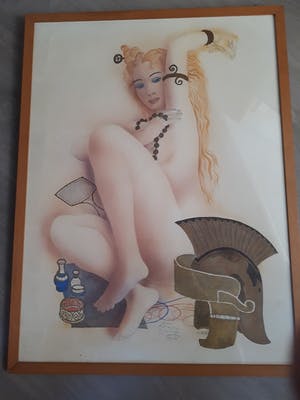 Eppo Doeve - Gouache - Tekening kopen? Bied vanaf 100!