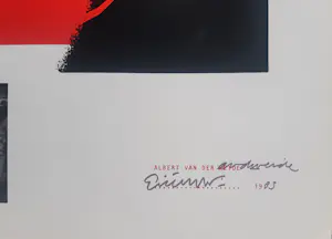 Albert van der Weide - De hand van de kunstenaar kopen? Bied vanaf 20!