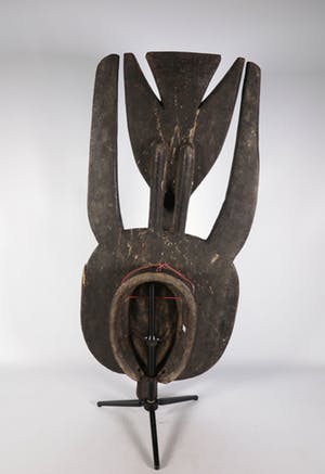 Bobo - Hout, Dansmasker kopen? Bied vanaf 1!