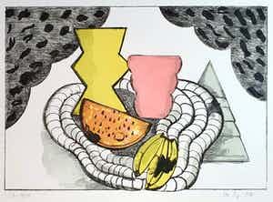 Dora Dolz - Zonder titel | Litho verkocht voor € 35!