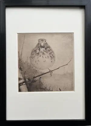 Jan Mankes - Originele Heliogravure Lijster op Tak 1923 kopen? Bied vanaf 185!