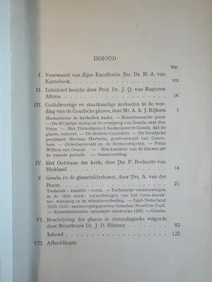 Antiquarisch Boek - De Goudsche Glazen 1555-1603 kopen? Bied vanaf 37!