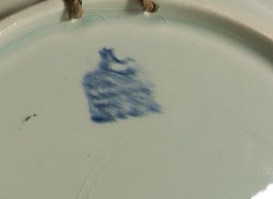 De Sphinx - Aardewerken bord met een blauw transfer-decor met de Domtoren kopen? Bied vanaf 1!