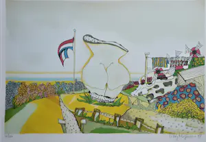 Patty Harpenau - Maandag Wasdag - ingelijst - 1997 kopen? Bied vanaf 100!