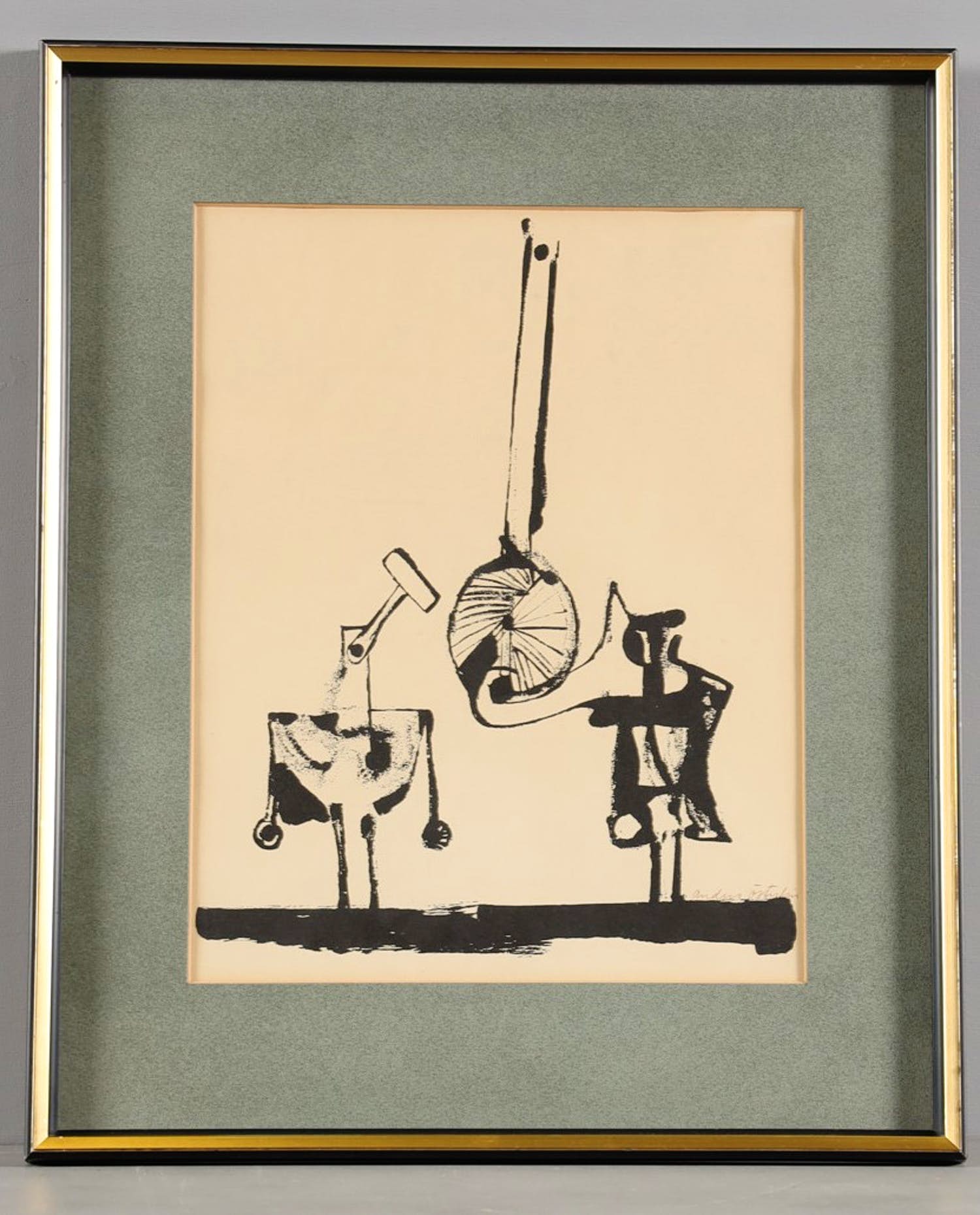Anders Osterlin - grafisch werk zonder titel kopen? Bied vanaf 215!