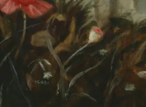 Cas Waterman - Olieverf op doek , ‘Corot’ , Naakt, landschap en kikker - 2003 kopen? Bied vanaf 500!