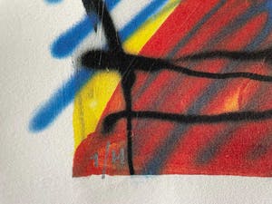 Herman Brood - Arena, groot formaat zeefdruk kopen? Bied vanaf 225!