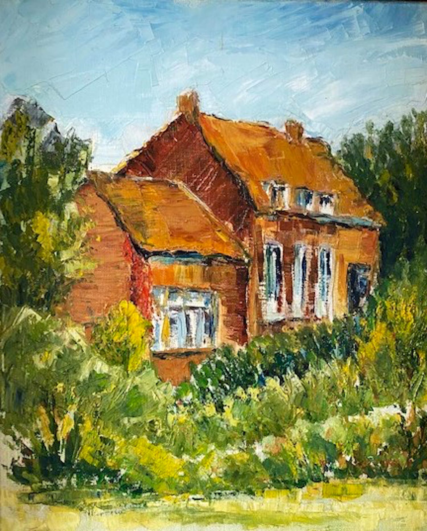 Niet of onleesbaar gesigneerd - Vlaamse stede kopen? Bied vanaf 1!