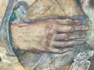 Nikolaas Eekman - Portret van oude man met witte baard en hoofdkapje. kopen? Bied vanaf 4000!