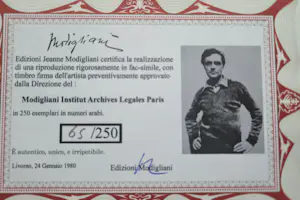 Amedeo Modigliani - Liegender Akt kopen? Bied vanaf 20!