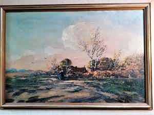 Antony Beek - Brabants landschap verkocht voor € 40!