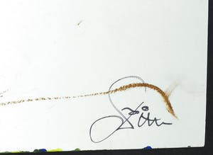 Franscz Witte - Gemengde techniek op papier, Zittend naakt kopen? Bied vanaf 1!