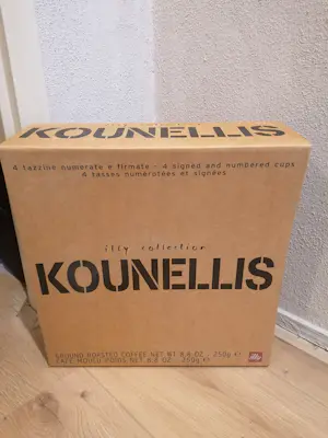 illy Art Collection - illy collection 2005 - espresso cups Jannis Kounellis kopen? Bied vanaf 70!