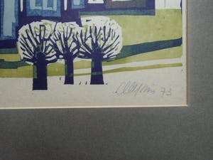 Akke Sins - JEKERDAL II // KLEURENLINOSNEDE VAN AKKE SINS kopen? Bied vanaf 50!