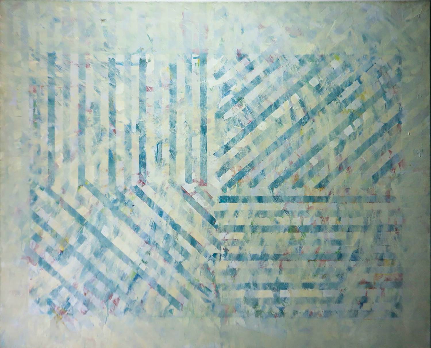 Henk Keimpema - Acryl op doek, Remembering four places (Zeer groot) kopen? Bied vanaf 100!