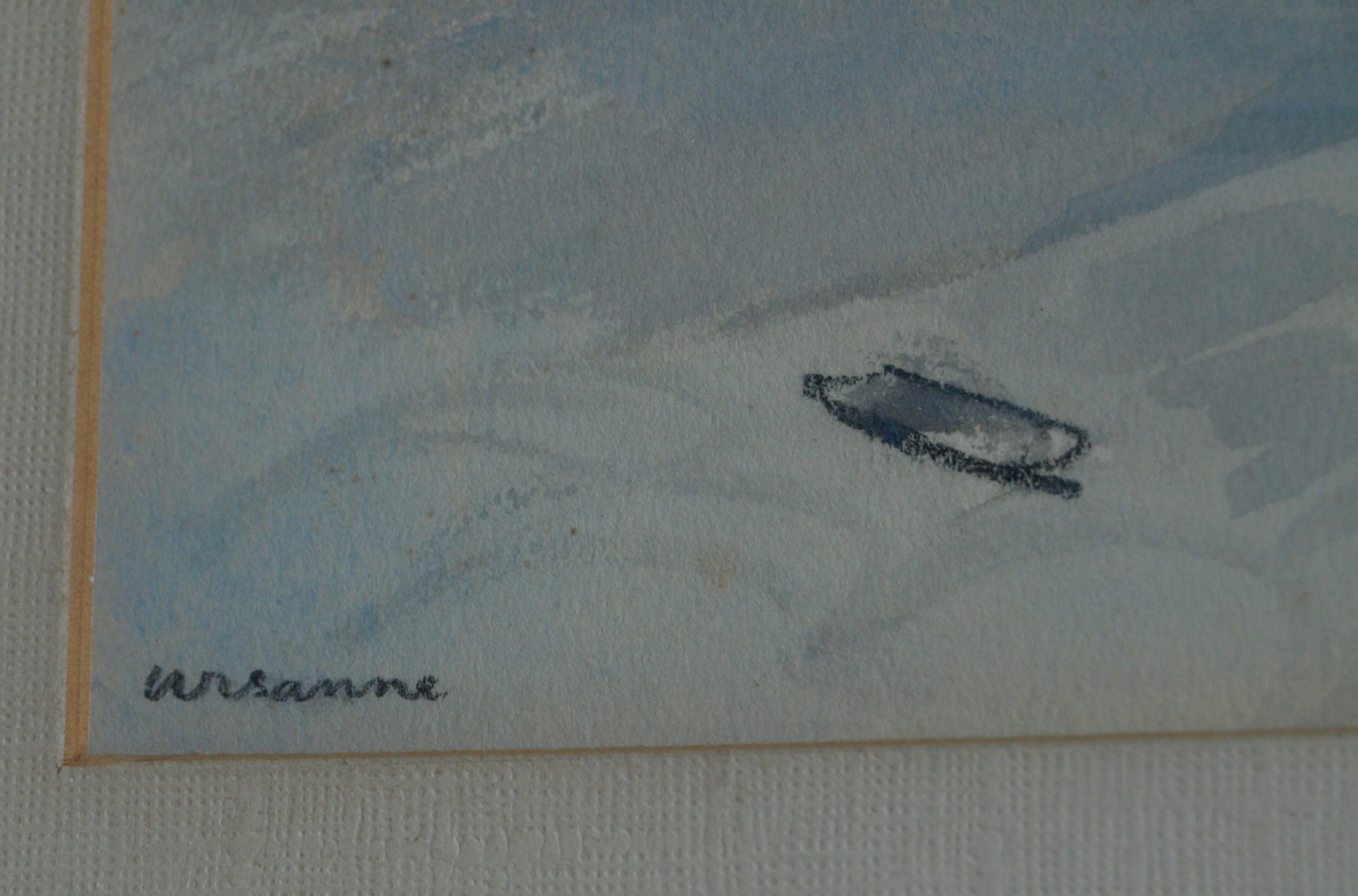 Niet of onleesbaar gesigneerd - Gemengde techniek , Dorpsgezicht – gesigneerd & ingelijst - 1968 kopen? Bied vanaf 1!