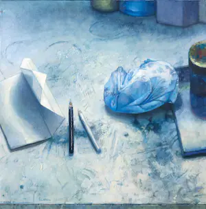 Walter Nobbe - Olieverf op doek, Stilleven - Ingelijst kopen? Bied vanaf 100!