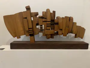 Frans Steginga - architectonische plastiek: "evenwicht, balans" kopen? Bied vanaf 1600!