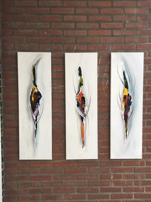 Gena Genadyj - Abstract Drie Luik kopen? Bied vanaf 300!