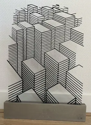 Jeroen Henneman - 3D object: TWENTYFIVE STAPEL | STACK - 2013 kopen? Bied vanaf 999!