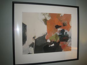 Rik van Bentum - mixed techniek abstract kopen? Bied vanaf 400!