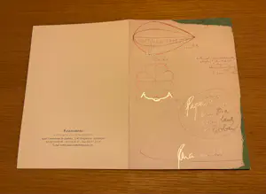 Panamarenko - Uitnodiging Antwerpse luchtschipbouw kopen? Bied vanaf 275!