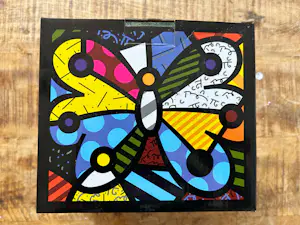 Romero Britto - Love Duck Heart kopen? Bied vanaf 50!