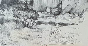 Dook Everse - Schaardijk - Kralingse veer | Ingelijst kopen? Bied vanaf 35!