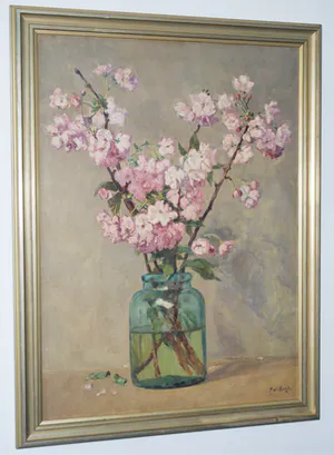 Piet de Regt - Rozentakken - groot schilderij kopen? Bied vanaf 395!
