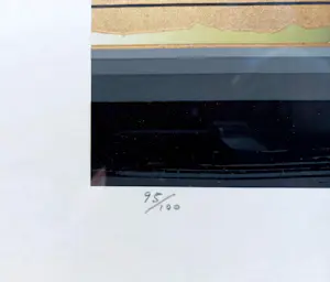 Tetsuro Sawada - Landscape, zeefdruk (netjes ingelijst) kopen? Bied vanaf 20!