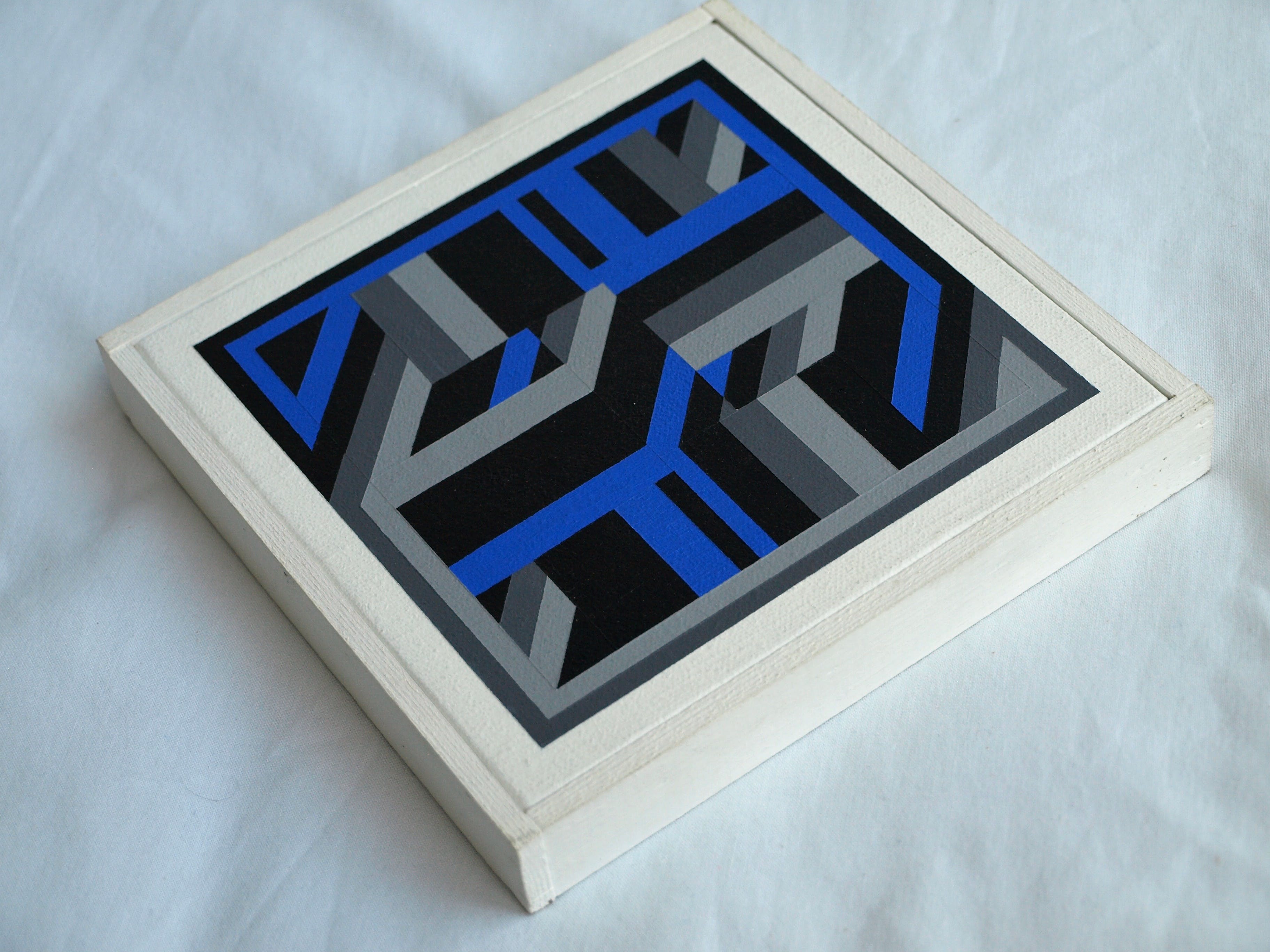 Nigel Kent - Acrylverf op doek – #82 - Ingelijst - 1992 kopen? Bied vanaf 1!