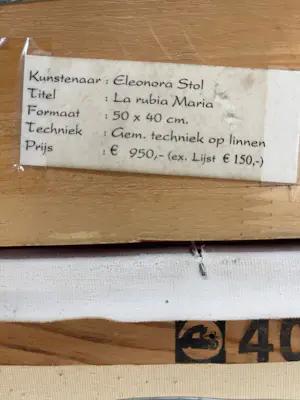 Eleonora Stol - "La Rubia Maria" kopen? Bied vanaf 99!