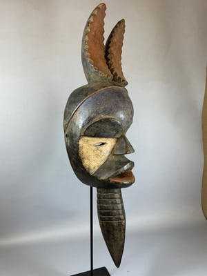 Buy Dogon - African mask from the Galoa - Gabon? Bid from 45!