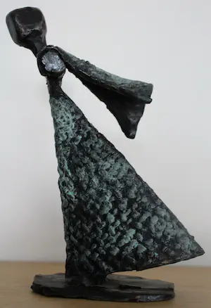 Renee van Leusden - Bronzen beeldje - 2000 kopen? Bied vanaf 175!