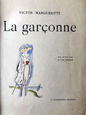 Kees van Dongen - La Garçonne (met 28 pochoirs) en extra suite verkocht voor € 3775!