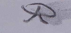 Jan Sluijters (jr.) - Krijttekening, Zittend naakt kopen? Bied vanaf 1!