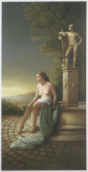 Fred de Heij - Glicéedruk, Perseus - Ingelijst (Zeer groot) kopen? Bied vanaf 40!