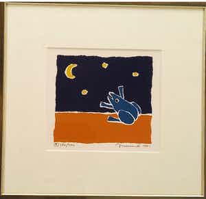 Hans Innemee - De blauwe kikker verkocht voor € 30!