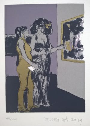 Kurt Lob - gesigneerde litho kopen? Bied vanaf 55!