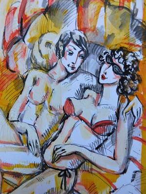 Natia Antadze - " Am Strand" kopen? Bied vanaf 24!