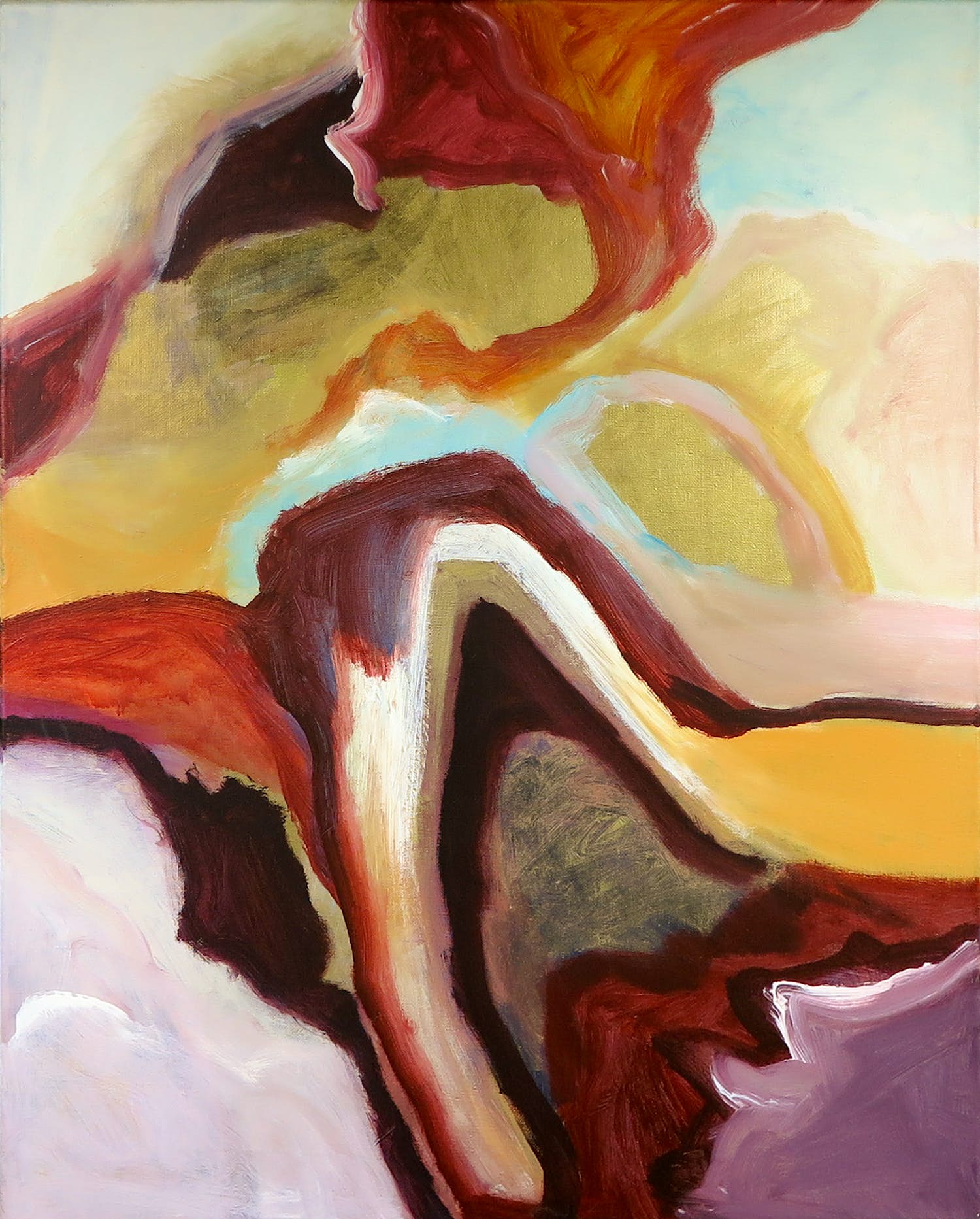 Cobi Nieuwstad - Acryl op doek, Hermitage (Groot) kopen? Bied vanaf 1!