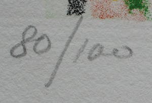 Anton Martineau - zeefdruk: Tango - 1998 kopen? Bied vanaf 75!