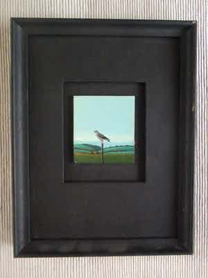 Leo van Dam - miniatuur Torenvalk verkocht voor € 45!