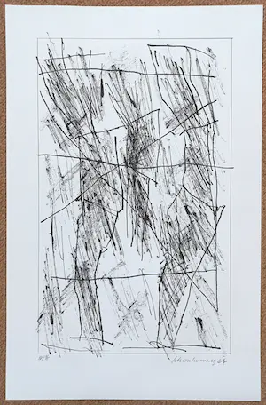 Jan Schoonhoven - Formatie, zeefdruk kopen? Bied vanaf 195!