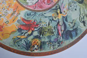Marc Chagall - Plafond van de Opéra Garnier, lithografie kopen? Bied vanaf 100!
