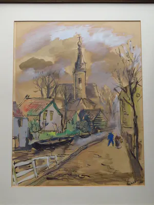 Jan Makkes - Dorpsgezicht (Vroeg werk) kopen? Bied vanaf 155!