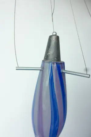 Michel van Overbeeke - Bijzondere lamp van glas / Droomluchter - inclusief 2 boeken! kopen? Bied vanaf 500!